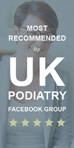 MOST RECOMMENDED by the UK Podiatry Facebook Group